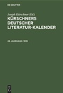 Cover: 1939 - De Gruyter