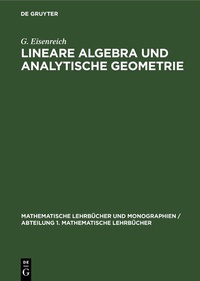 Abbildung von: Lineare Algebra und analytische Geometrie - De Gruyter