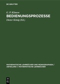 Cover: Bedienungsprozesse - De Gruyter
