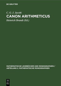 Abbildung von: Canon Arithmeticus - De Gruyter