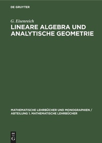 Abbildung von: Lineare Algebra Und Analytische Geometrie - De Gruyter
