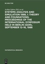 Cover: Systems Analysis and Simulation 1988, I: Theory and Foundations. Proceedings of the International Symposium held in Berlin (GDR), September 12-16, 1988 - De Gruyter