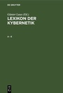 Cover: A - E - De Gruyter