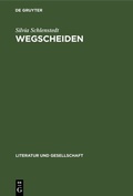 Cover: Wegscheiden - De Gruyter