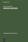 Cover: Wegscheiden - De Gruyter