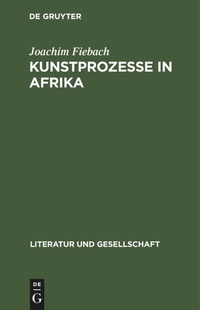Abbildung von: Kunstprozesse in Afrika - Mercury Learning and Information