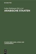 Cover: Arabische Staaten - De Gruyter