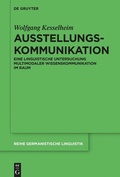 Cover: Ausstellungskommunikation - De Gruyter