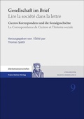 Cover: Gesellschaft im Brief / Lire la soci&eacute;t&eacute; dans la lettre - Franz Steiner Verlag