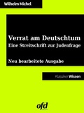 Cover: Verrat am Deutschtum - BoD - Books on Demand