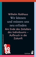 Cover: Wir k&ouml;nnen und m&uuml;ssen uns neu erfinden - Carl-Auer Verlag