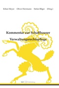 Cover: Kommentar zur Schaffhauser Verwaltungsrechtspflege - buch & netz