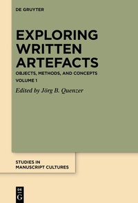 Abbildung von: Exploring Written Artefacts - De Gruyter