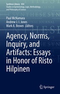 Cover: Agency, Norms, Inquiry, and Artifacts: Essays in Honor of Risto Hilpinen - Springer