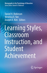 Bild: Learning Styles, Classroom Instruction, and Student Achievement - Springer