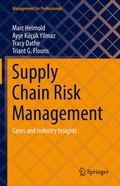 Cover: Supply Chain Risk Management - Springer