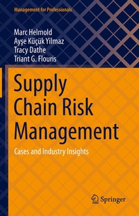 Enlarge image Cover: Supply Chain Risk Management - Springer