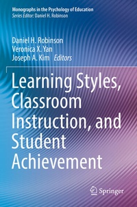 Bild: Learning Styles, Classroom Instruction, and Student Achievement - Springer