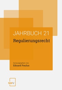 Abbildung von: Regulierungsrecht - NWV im Verlag Österreich GmbH
