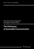 Cover: The Dictionary of Accessible Communication - Frank & Timme