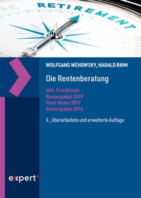 Abbildung von: Die Rentenberatung - expert verlag ein Imprint von Narr Francke Attempto Verlag
