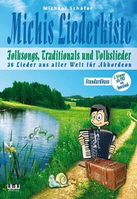 Abbildung von: Michis Liederkiste: Folksongs, Traditionals und Volkslieder für Akkordeon (Standardbass) - AMA