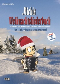 Abbildung von: Michis Weihnachtsliederbuch für Akkordeon (Standardbass) - AMA