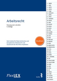 Abbildung von: FlexLex Arbeitsrecht WU - Facultas / FlexLEX