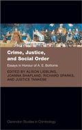 Cover: Crime, Justice, and Social Order - Oxford University Press