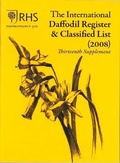 Cover: The International Daffodil Register & Classified List (2008): Thirteenth Supplement - RHS Media