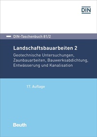 Abbildung von: Landschaftsbauarbeiten 2 - Buch mit E-Book - DIN Media