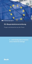 Cover: EU-Bauproduktenverordnung - Buch mit E-Book - DIN Media