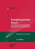 Cover: Energiesparendes Bauen - Buch mit E-Book - DIN Media