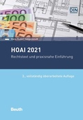 Cover: HOAI 2021 - Buch mit E-Book - DIN Media