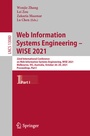 Cover: Web Information Systems Engineering - WISE 2021 - Springer