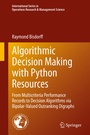Cover: Algorithmic Decision Making with Python Resources - Springer