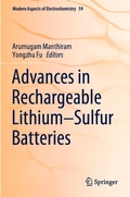 Cover: Advances in Rechargeable Lithium-Sulfur Batteries - Springer