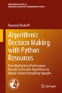 Cover: Algorithmic Decision Making with Python Resources - Springer