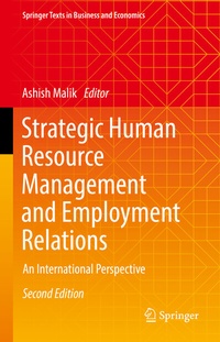 Abbildung von: Strategic Human Resource Management and Employment Relations - Springer