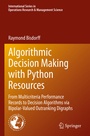 Cover: Algorithmic Decision Making with Python Resources - Springer
