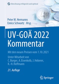 Abbildung von: UV-GOÄ 2022 Kommentar - Springer
