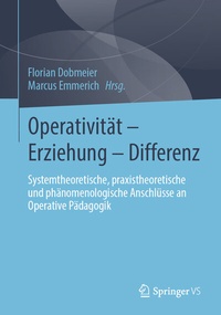 Abbildung von: Operativität - Erziehung - Differenz - Springer VS