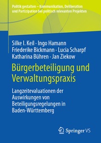 Abbildung von: Bürgerbeteiligung und Verwaltungspraxis - Springer VS