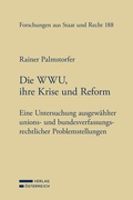 Cover: Die WWU, ihre Krise und Reform - Verlag &Ouml;sterreich