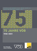 Cover: 75 Jahre V&Ouml;B - Uni-Press Graz