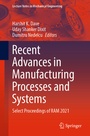 Cover: Recent Advances in Manufacturing Processes and Systems - Springer