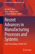 Cover: Recent Advances in Manufacturing Processes and Systems - Springer
