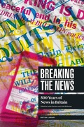 Cover: Breaking the News - British Library Publishing