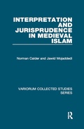 Bild: Interpretation and Jurisprudence in Medieval Islam - Routledge