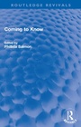 Cover: Coming to Know - Routledge